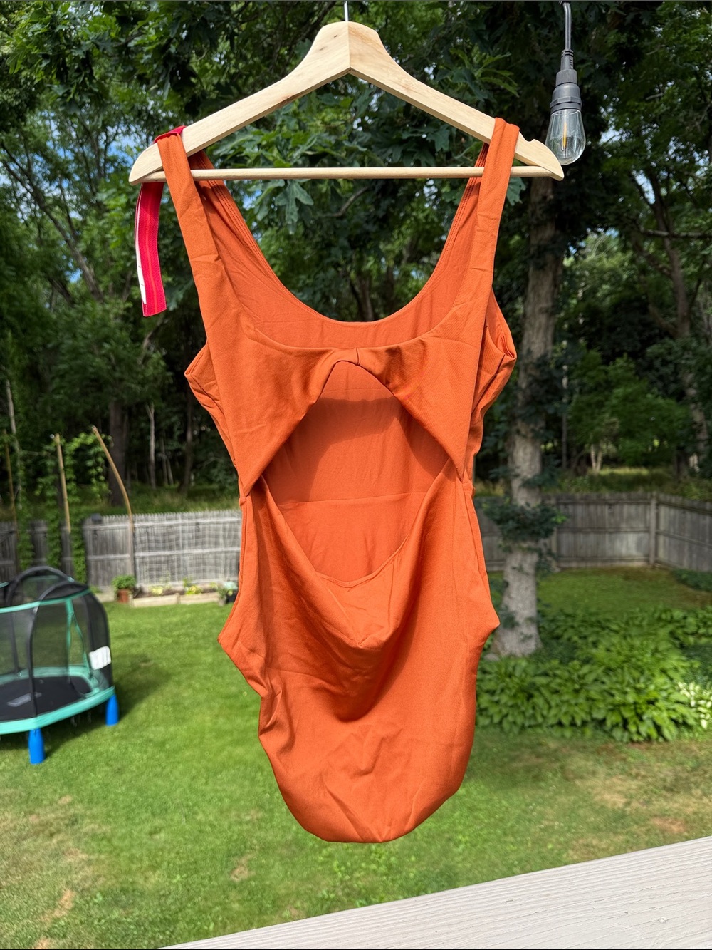 Left On Friday Double Scoop One-Piece Swimsuit - Picture 2 of 9